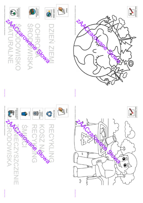 DZIEŃ ZIEMI - CAŁY PAKIET AAC, SYMBOLE PCS