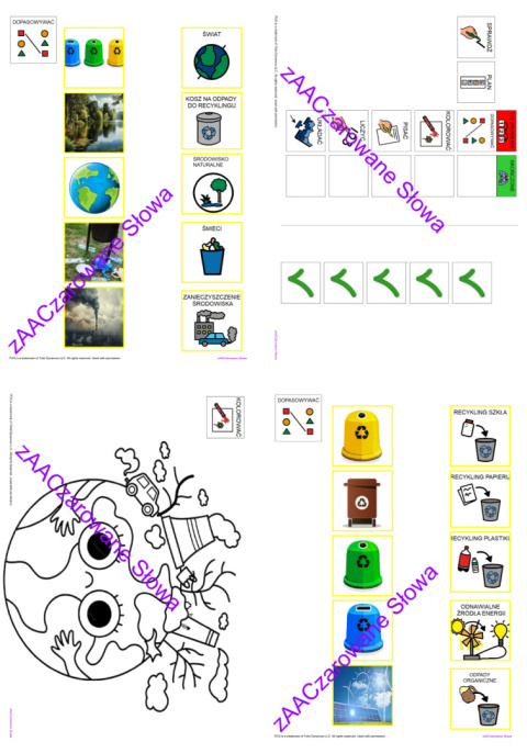 DZIEŃ ZIEMI - CAŁY PAKIET AAC, SYMBOLE PCS