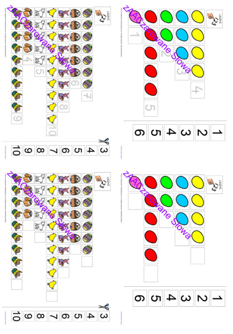 WIELKANOC AAC - CAŁY PAKIET, KARTY PRACY AAC, SYMBOLE PCS