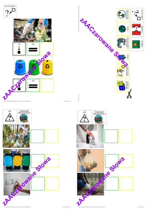 DZIEŃ ZIEMI - CAŁY PAKIET AAC, SYMBOLE PCS
