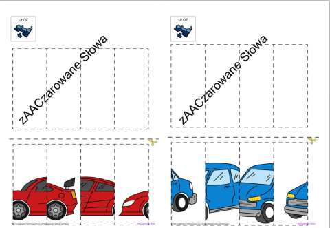 POJAZDY - CAŁY PAKIET AAC, SYMBOLE PCS