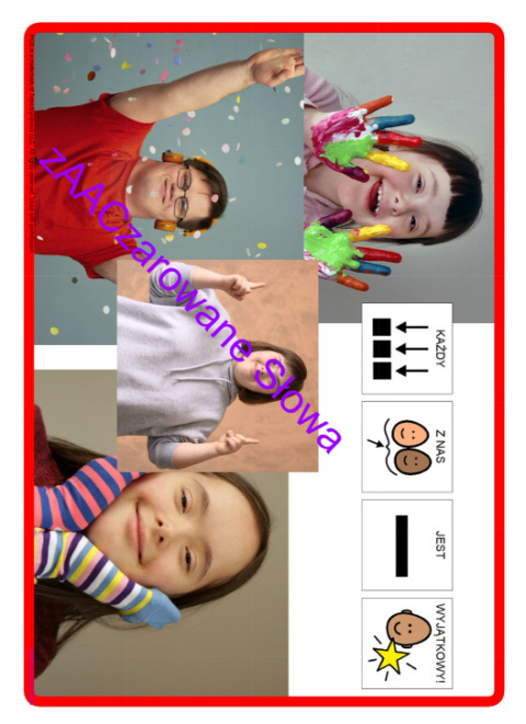 "ŚWIATOWY DZIEŃ OSÓB Z ZESPOŁEM DOWNA" - DZIEŃ KOLOROWEJ SKARPETKI AAC, SYMBOLE PCS