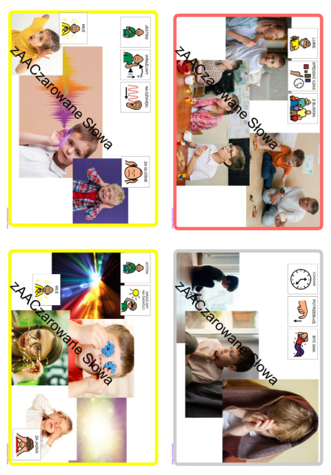 "ŚWIATOWY DZIEŃ ŚWIADOMOŚCI AUTYZMU" - PAKIET AAC, SYMBOLE PCS