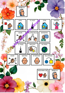 ŻYCZENIA DLA BABCI I DZIADKA- link do pobrania w opisie