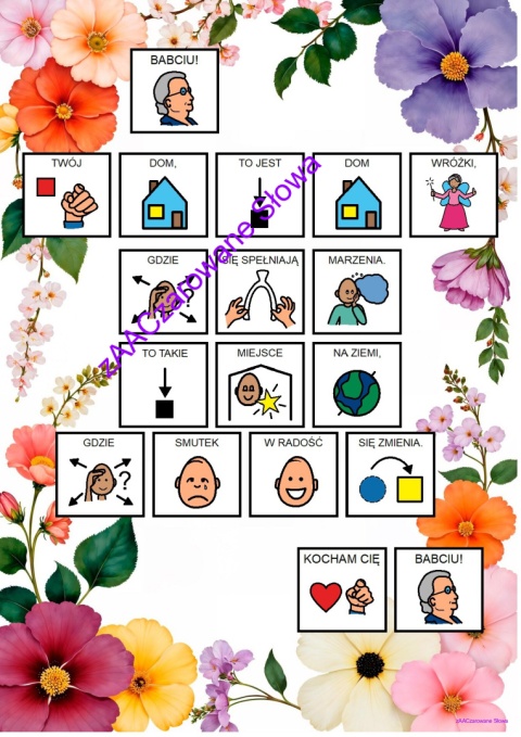 ŻYCZENIA DLA BABCI I DZIADKA- link do pobrania w opisie