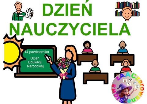 DZIEŃ NAUCZYCIELA- CAŁY PAKIET, SYMBOLE PCS, KARTY PRACY AAC