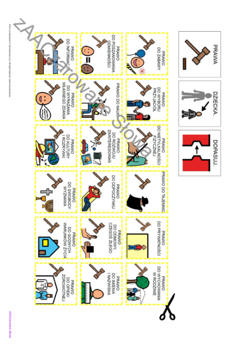 DZIEŃ DZIECKA - CAŁY PAKIET AAC, SYMBOLE PCS