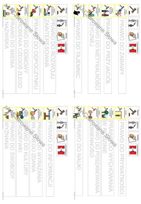 DZIEŃ DZIECKA - CAŁY PAKIET AAC, SYMBOLE PCS