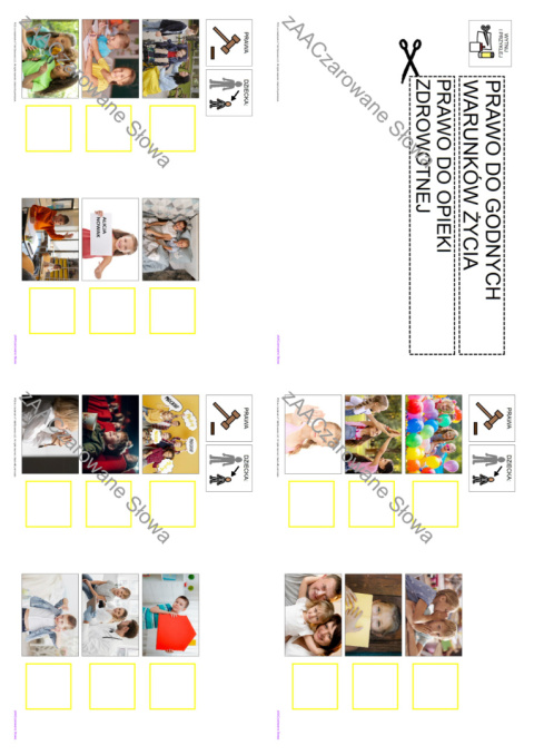 DZIEŃ DZIECKA - CAŁY PAKIET AAC, SYMBOLE PCS