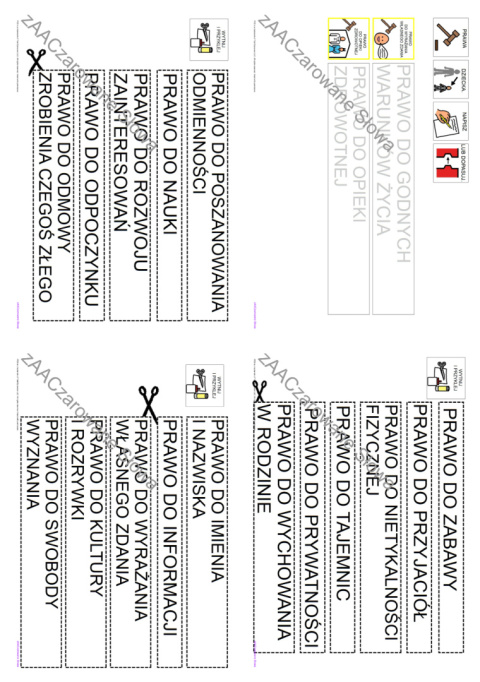 DZIEŃ DZIECKA - CAŁY PAKIET AAC, SYMBOLE PCS