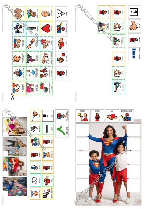 DZIEŃ MATKI - CAŁY PAKIET AAC, KARTY PRACY, SYMBOLE PCS