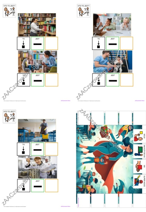 DZIEŃ NAUCZYCIELA- CAŁY PAKIET, SYMBOLE PCS, KARTY PRACY AAC