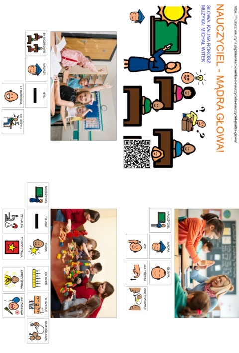 DZIEŃ NAUCZYCIELA- CAŁY PAKIET, SYMBOLE PCS, KARTY PRACY AAC