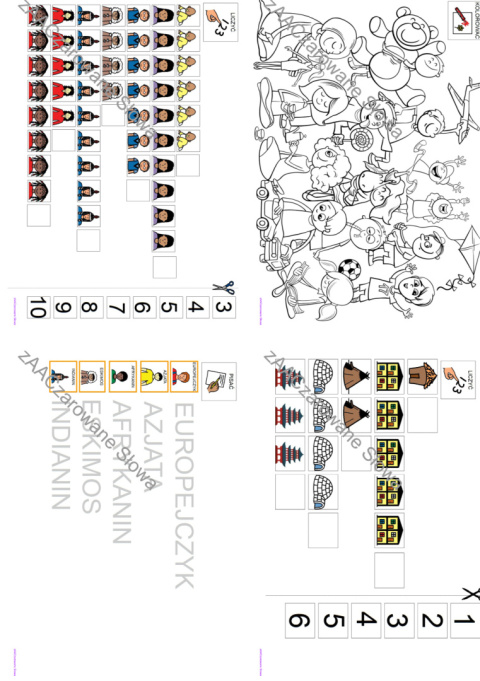 DZIEŃ DZIECKA - CAŁY PAKIET AAC, SYMBOLE PCS