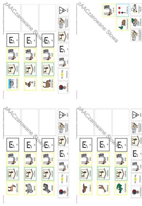 EGZOTYCZNE ZWIERZĘTA - CAŁY PAKIET AAC, KARTY PRACY, SYMBOLE PCS