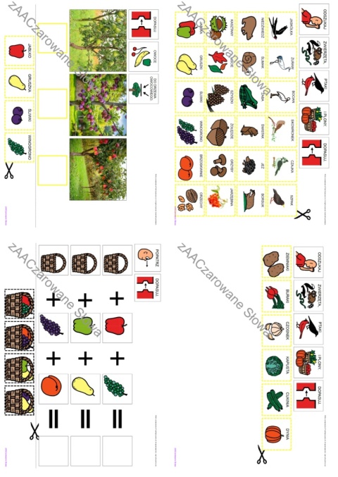 JESIEŃ - CAŁY PAKIET AAC, SYMBOLE PCS