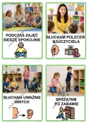 "KODEKS GRUPY PRZEDSZKOLNEJ" - ZASADY ZACHOWANIA AAC, SYMBOLE PCS