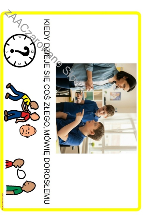 "KODEKS KLASOWY" - ZASADY ZACHOWANIA AAC, SYMBOLE PCS