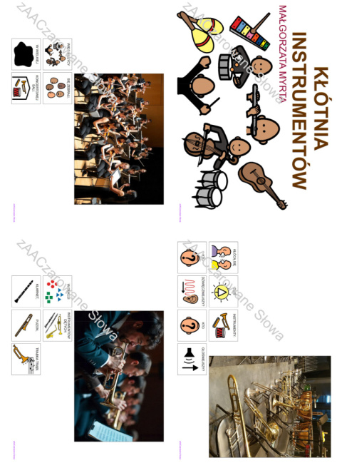 MUZYKA WOKÓŁ NAS - CAŁY PAKIET, KARTY PRACY AAC, SYMBOLE PCS