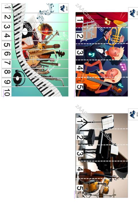 MUZYKA WOKÓŁ NAS - CAŁY PAKIET, KARTY PRACY AAC, SYMBOLE PCS