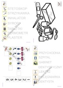 U LEKARZA - CAŁY PAKIET, KARTY PRACY AAC, SYMBOLE PCS