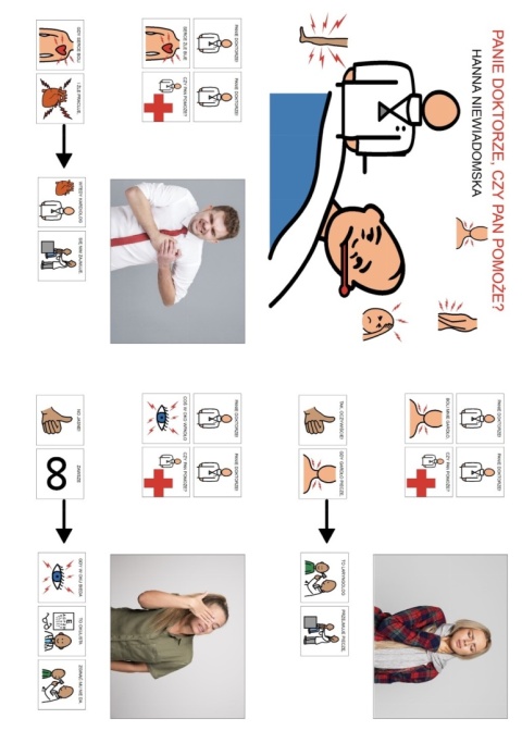 U LEKARZA - CAŁY PAKIET, KARTY PRACY AAC, SYMBOLE PCS