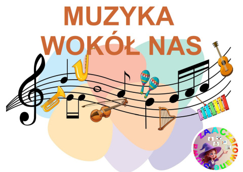 MUZYKA WOKÓŁ NAS - CAŁY PAKIET, KARTY PRACY AAC, SYMBOLE PCS