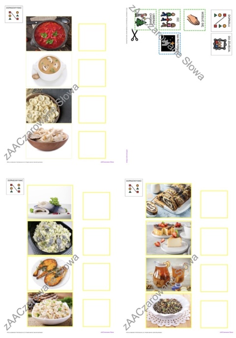 WIGILIA AAC - CAŁY PAKIET, KARTY PRACY AAC, SYMBOLE PCS