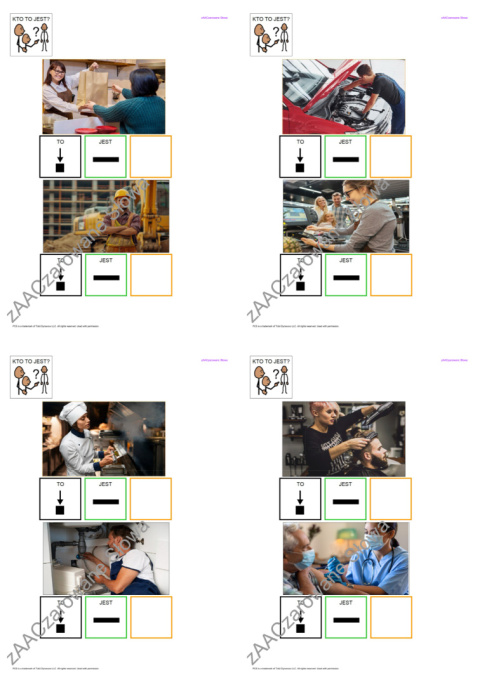 ZAWODY /DZIEŃ STRAŻAKA- CAŁY PAKIET, KARTY PRACY AAC, SYMBOLE PCS