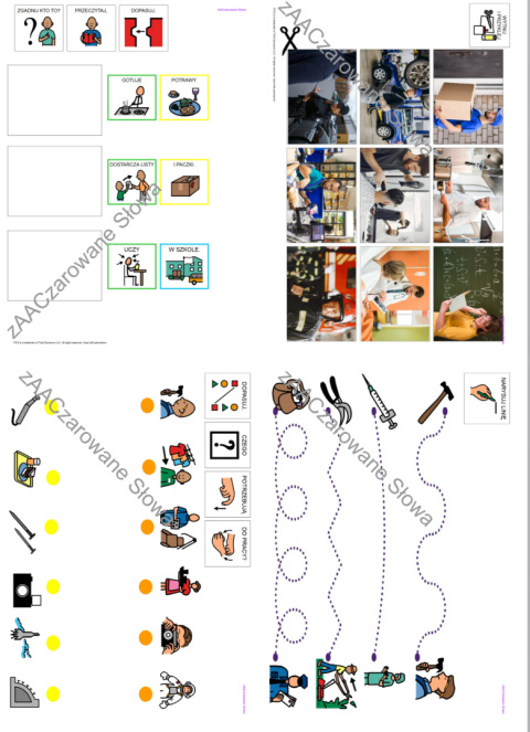 ZAWODY /DZIEŃ STRAŻAKA- CAŁY PAKIET, KARTY PRACY AAC, SYMBOLE PCS