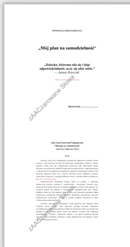 Innowacja pedagogiczna 