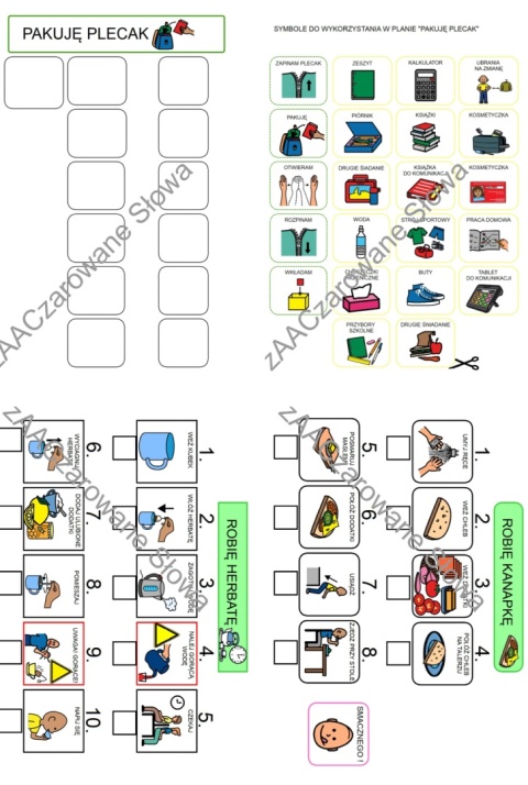 Innowacja pedagogiczna "Mój plan na samodzielność"